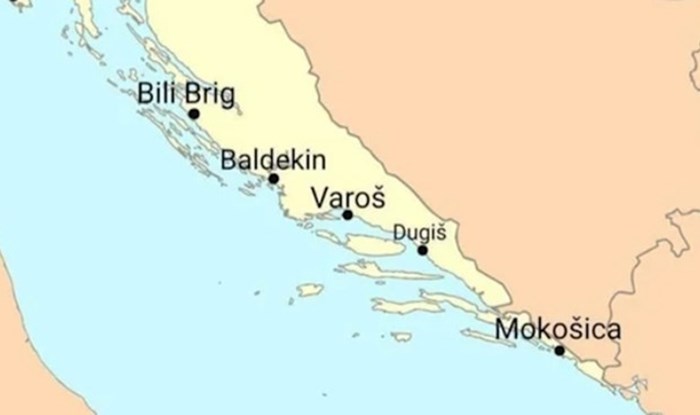 Netko je napravio mapu Hrvatske s najopasnijim kvartovima u svakom gradu, slažete li se?