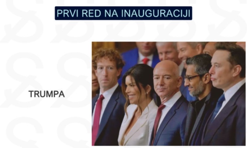 Širi se fotka koja pokazuje razliku između inauguracije Trumpa i Milanovića, ovo je hit!