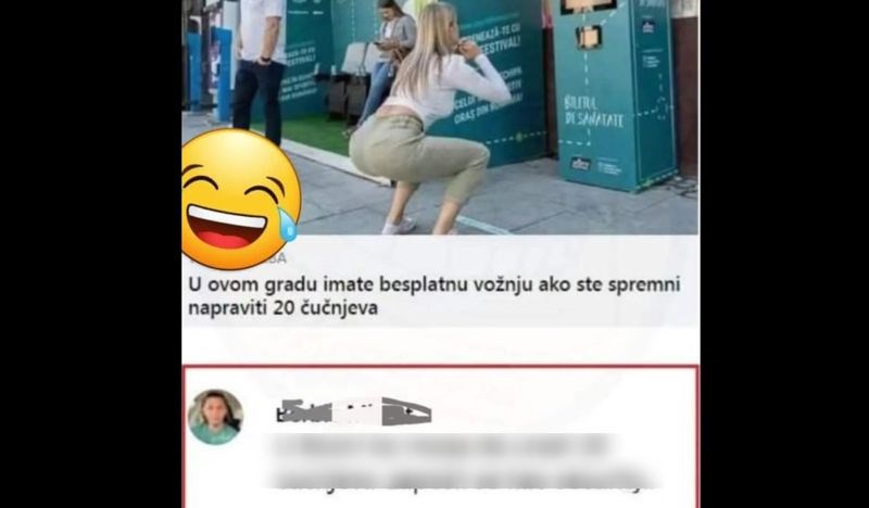 U Švedskoj se karte za bus plaćaju čučnjevima, komentar tipa iz Bosne slomio je internet