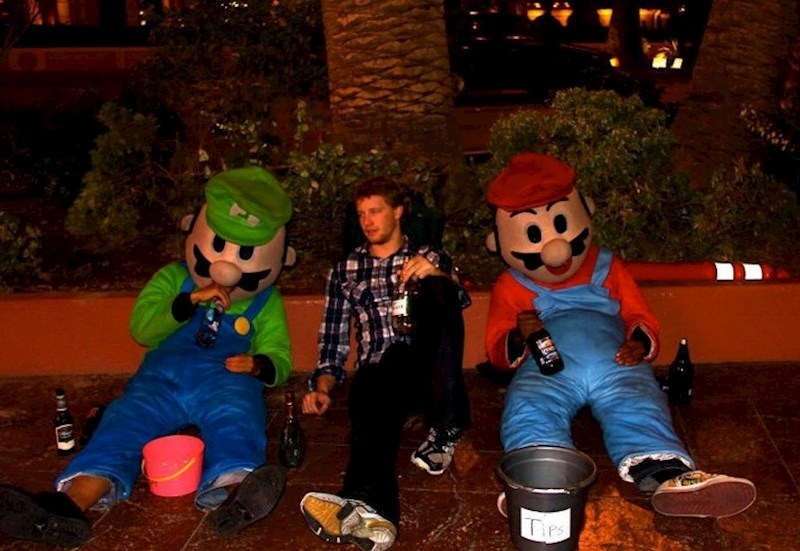 Opet gadne posljedice sinoćnje žurke...