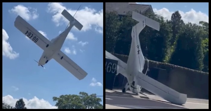 Avion se srušio među kuće, pilot preživio: Pogledajte što ga je spasilo od sigurne smrti