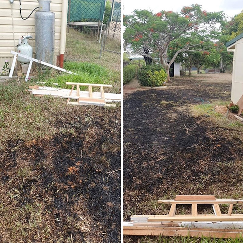 Susjedov sin se skrivao u mom dvorištu i pušio. Jedan dan ga je zapalio