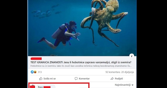 Ovaj komentar koji je skupio preko 3 tisuće lajkova nasmijat će vas do suza, morate ga vidjeti