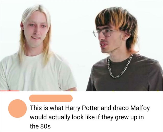 Harry Potter i Draco Malfoy da su odrasli u osamdesetima