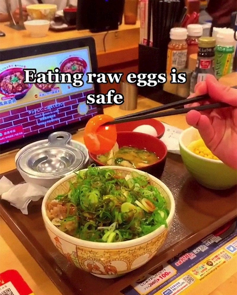 Sirova jaja nalaze se u mnogim jelima i jako se pazi da su svježa