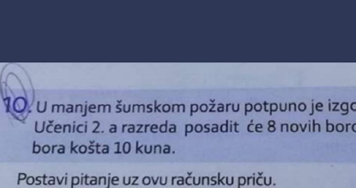 Tisuće umiru od smijeha na odgovor ovog učenika; morate priznati da ste i vi ovo promislili!