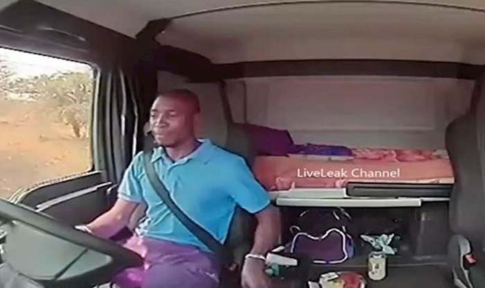 VIDEO Pogledajte koju je ludu sreću imao ovaj vozač kada su ga napali razbojnici usred vožnje