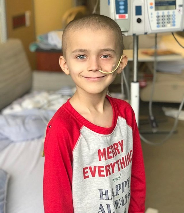 43 tjedna kemoterapije, 6 tjedana zračenja i 1 7-godišnjak bez raka!