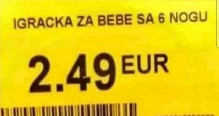 Tako jednostavno, a tako dobro: Morate vidjeti komentar tipa na naziv dječje igračke, urnebesan je