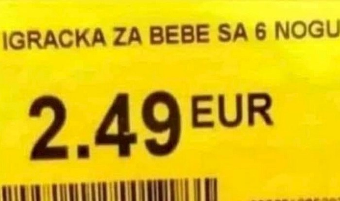 Tako jednostavno, a tako dobro: Morate vidjeti komentar tipa na naziv dječje igračke, urnebesan je