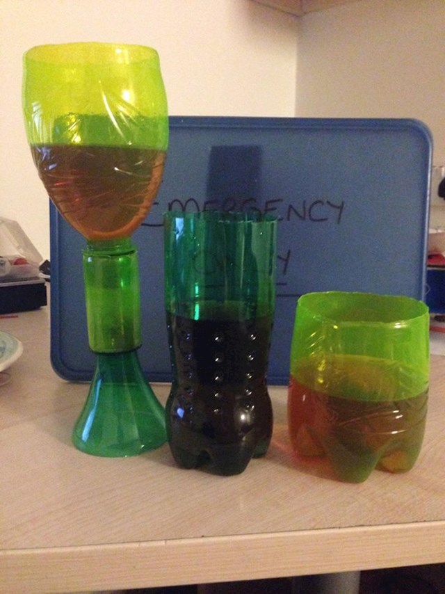 Ovako izgleda studentski fancy set čaša