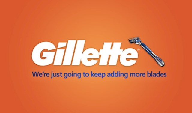 Gillette- samo ćemo dodavati još oštrica
