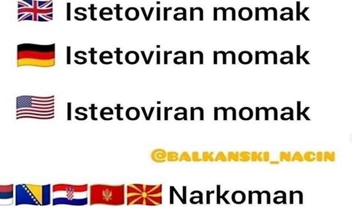 Netko je urnebesnim memeovima usporedio balkanski i svjetski način razmišljanja; ovo je hit!