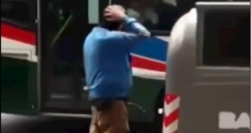 Tip je mokrio u javnosti, ali to nije najgore što je učinio; zgrozit ćete se kad vidite nastavak