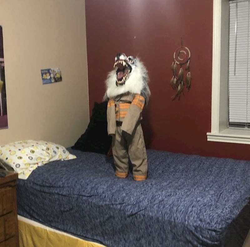 "Čula sam čudne zvukove iz sobe iako je stavljen na spavanje dobrih pola sata prije..."