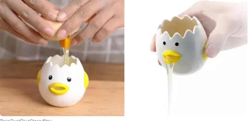 Naprava za odvajanje bjelanjka i žumanjka