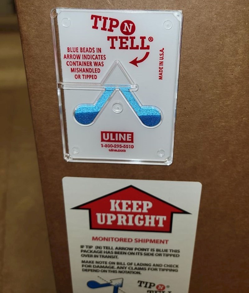 Ovo je izum pomoću kojeg ćete znati ako je vaš paket padao i prevrtao se tijekom dostave