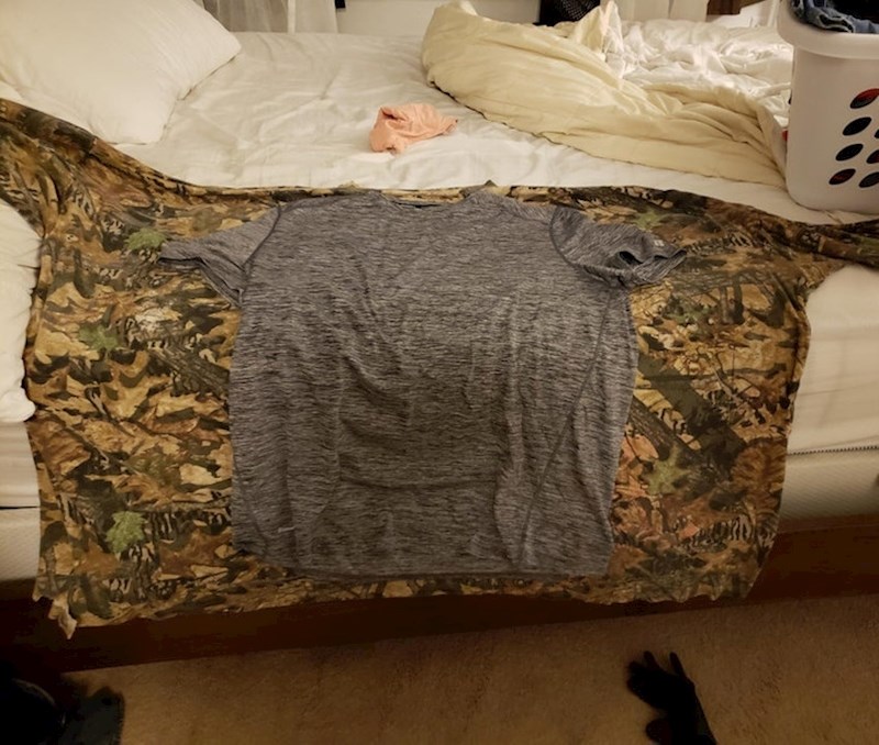 "Moje majice prije i nakon što sam izgubio 180 kg"