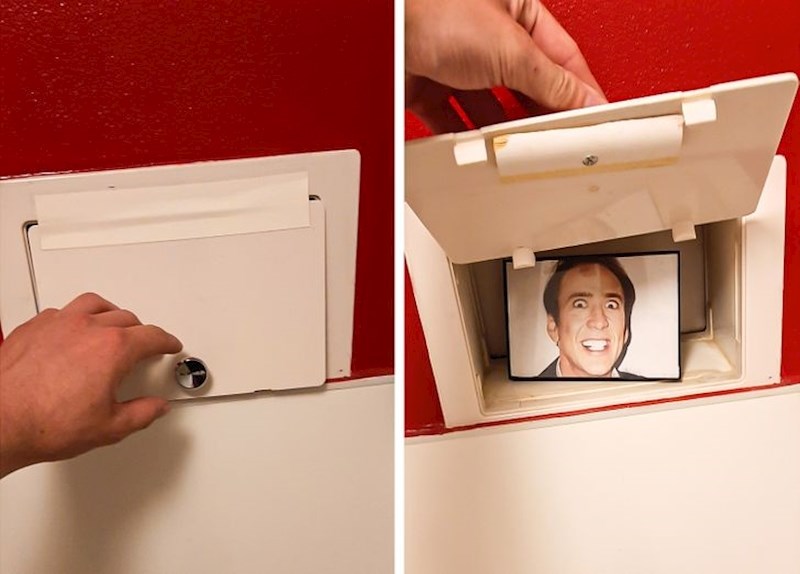 Našao sam ovo u ormariću WC-a u lokalnom kafiću