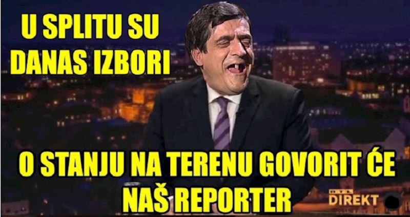 Drugi je krug izbora za gradonačelnika u Splitu i svi dijele ovu foru. Neće se svidjeti HDZ-ovcima