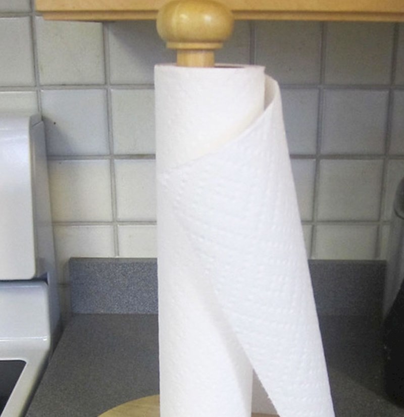 Kada se onaj mali kut papirnatog ručnika ne otkine s ostatkom lista