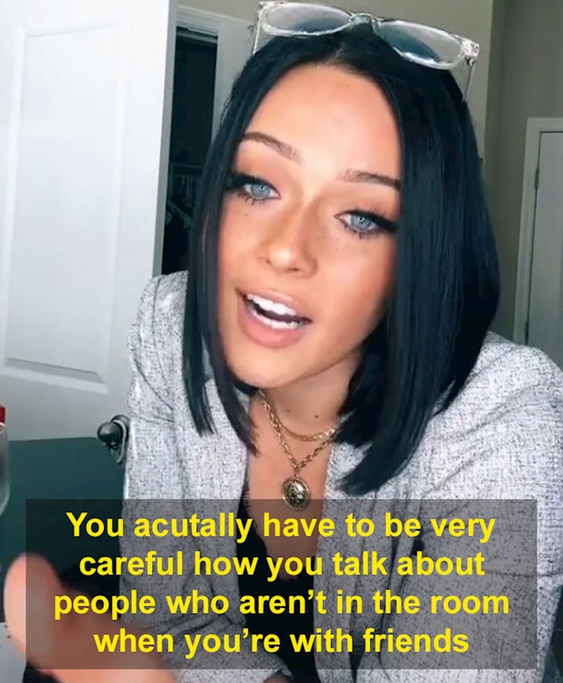 Ako pričate ružno o ljudima koji nisu prisutni i ne mogu se obraniti u tom trenutku, potkopavate sami sebe. Ostali sugovornici zaključit će da ćete i o njima tako pričati kada ne budu prisutni.