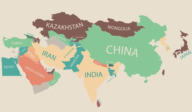 Azija (bez euroazijskih država)