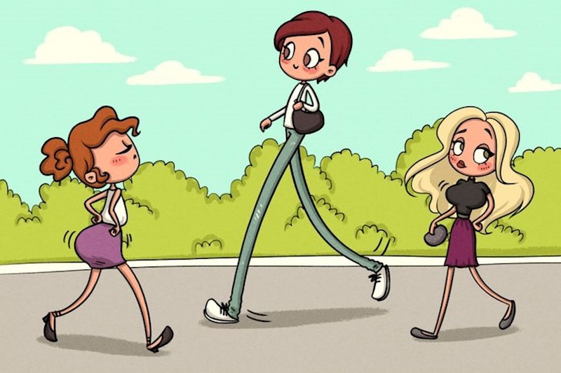 Kada vidim neke modele hlača, točno zamislim ovakve cure!