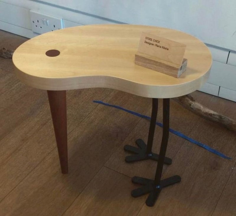 6. Da, dobro vam se čini! Ovo je ptica-stol!