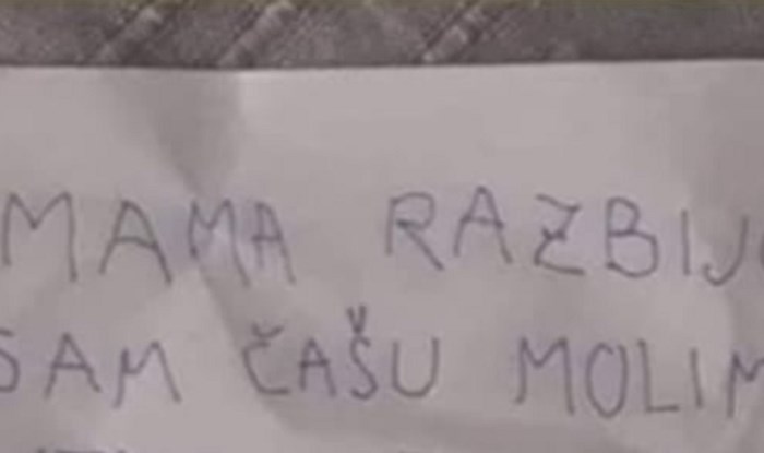 Ispričao se mami za razbijenu čašu i našao urnebesan način za iskupljenje; morate vidjeti!