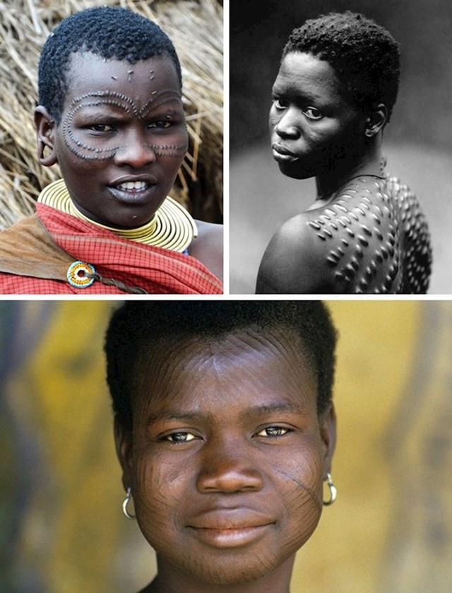 Ožiljci- zapad Afrike i Nova gvineja