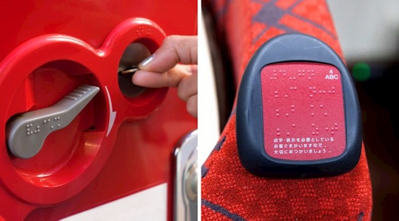 Brailleovo pismo na predmetima koji se svakodnevno upotrebljavaju