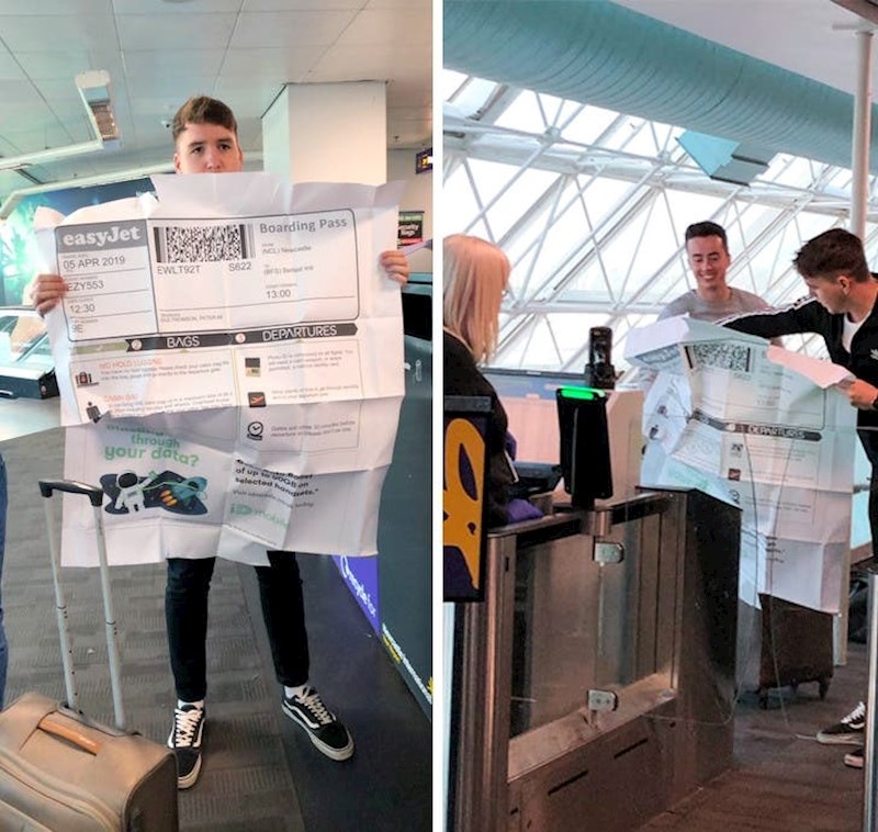 4. Ovaj tip zna kako ne izgubiti kartu