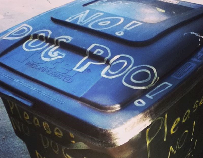 Nije više znala kako se riješiti pseće kakice koju su bacali šetači u prolazu...