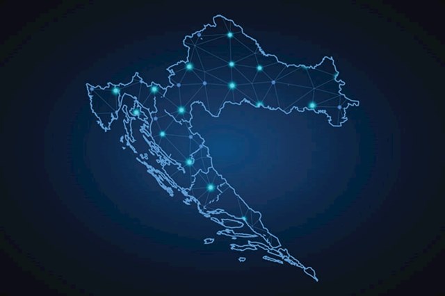 Specifičan oblik zemljovida Hrvatske dovoljno govori o geografskim i povijesnim prilikama koje su utjecale na njegov nastanak.