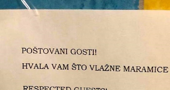 Obavijest iz jednog kafića hit je na Fejsu zbog urnebesnog prijevoda, greškama se ne vidi kraj