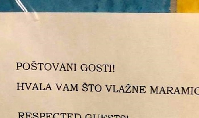 Obavijest iz jednog kafića hit je na Fejsu zbog urnebesnog prijevoda, greškama se ne vidi kraj