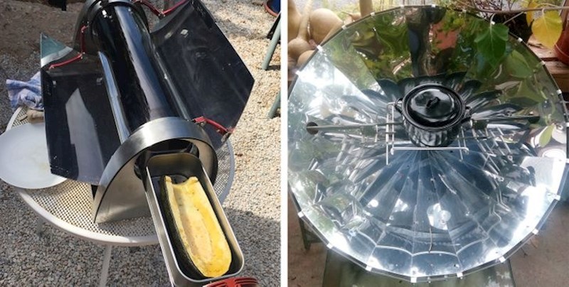 Uređaji i posuđe u kojima se hrana priprema pomoću sunčeve energije