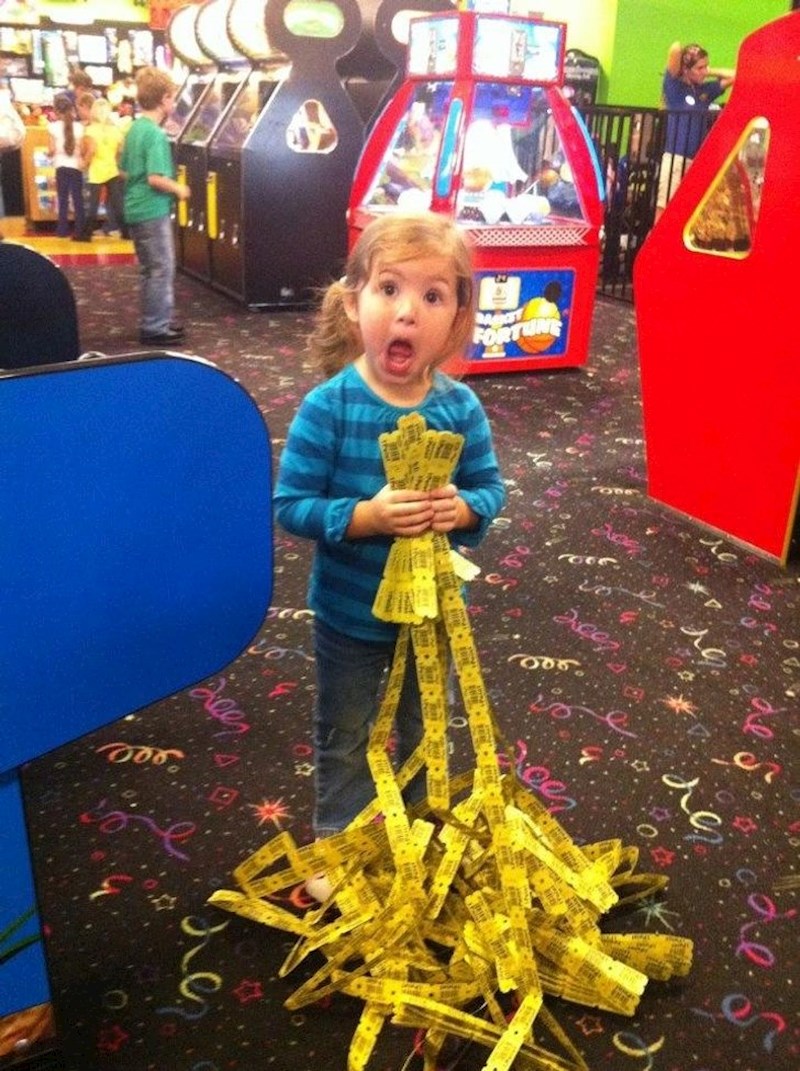 Ova curica upravo je naučila što znači osvojiti lutriju