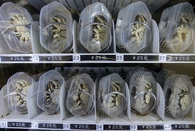 Automati koji prodaju rakove