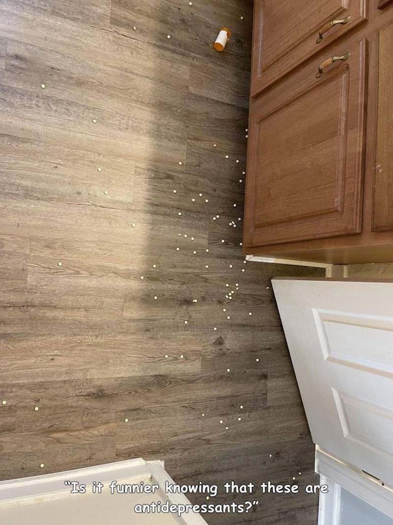 Ovo ne bi bila tolika tragedija da prosute tablete nisu antidepresivi...