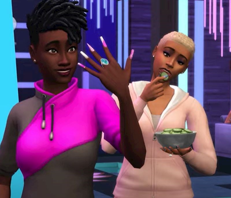 Jezik kojim govore likovi popularne igre The Sims, zapravo je mješavina ukrajinskog i tagaloškog.