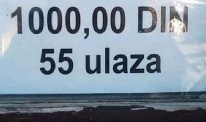 Regijom se masovno širi fotka ove obavijesti iz Srbije, možete li pogoditi o čemu se radi?