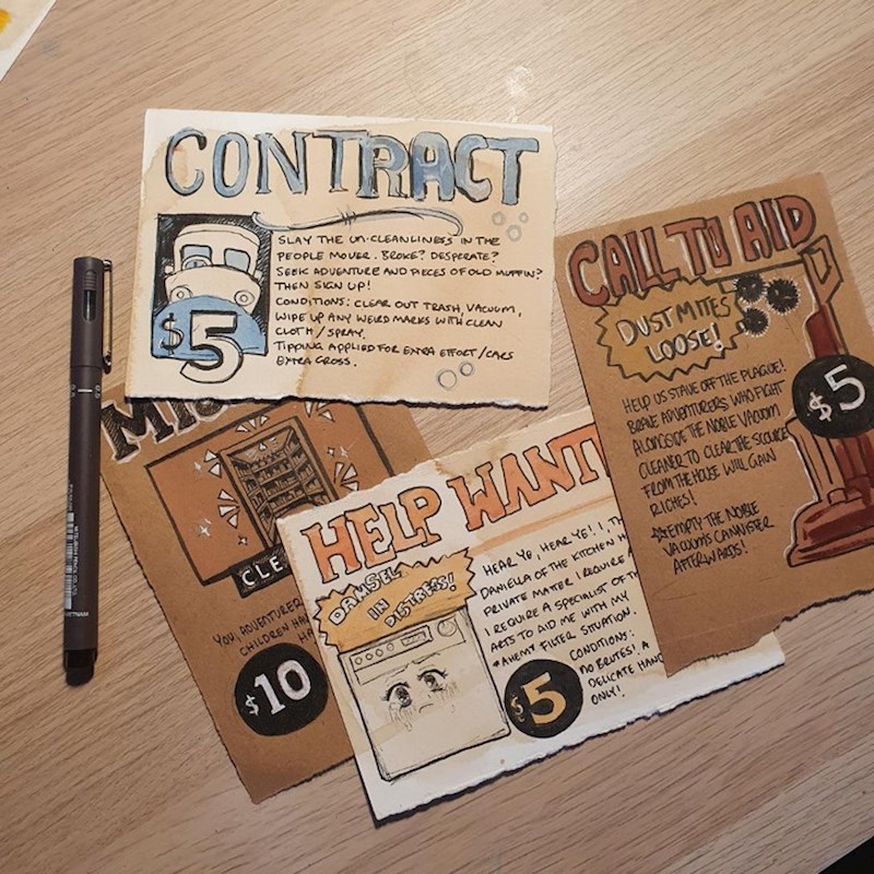 Napravila sam komične oglase za kućanske poslove kako bih motivirala djecu da se uče obavljanju istih