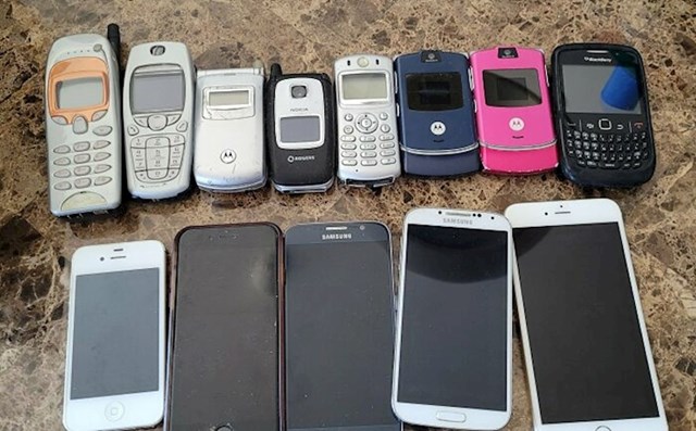 Evolucija mobitela