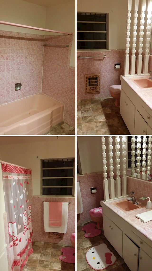 11. "Stan u koji sam uselio imao je ružičastu kupaonicu, pa sam učinio što bi svaki 35-godišnji muškarac učinio- dodao Hello Kitty detalje"