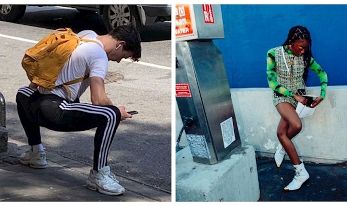 Ova Instagram stranica prepuna je fotki ljudi koji na javnim mjestima stoje u presmiješnim pozama