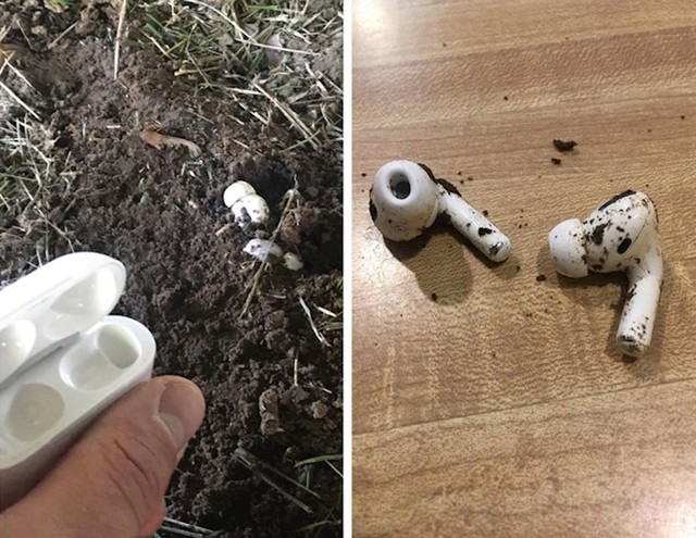 "Klinac je zakopao slušalice. Tražio sam ih tjedan dana..."