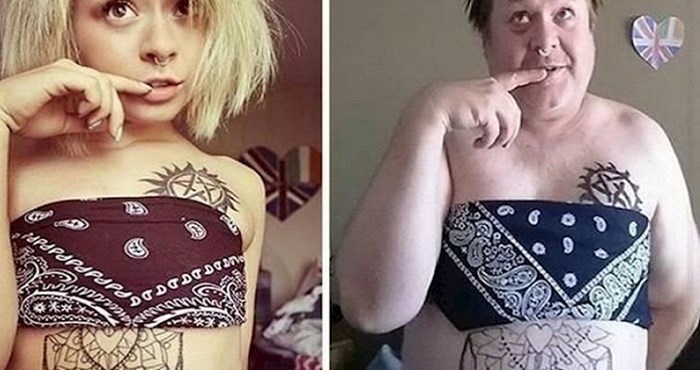 Tata trol ne propušta priliku za osramotiti svoju kći tinejdžericu na Instagramu, fotke su genijalne
