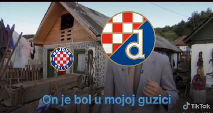 Netko je na TikToku napravio video montažu koja će razljutiti navijače Hajduka